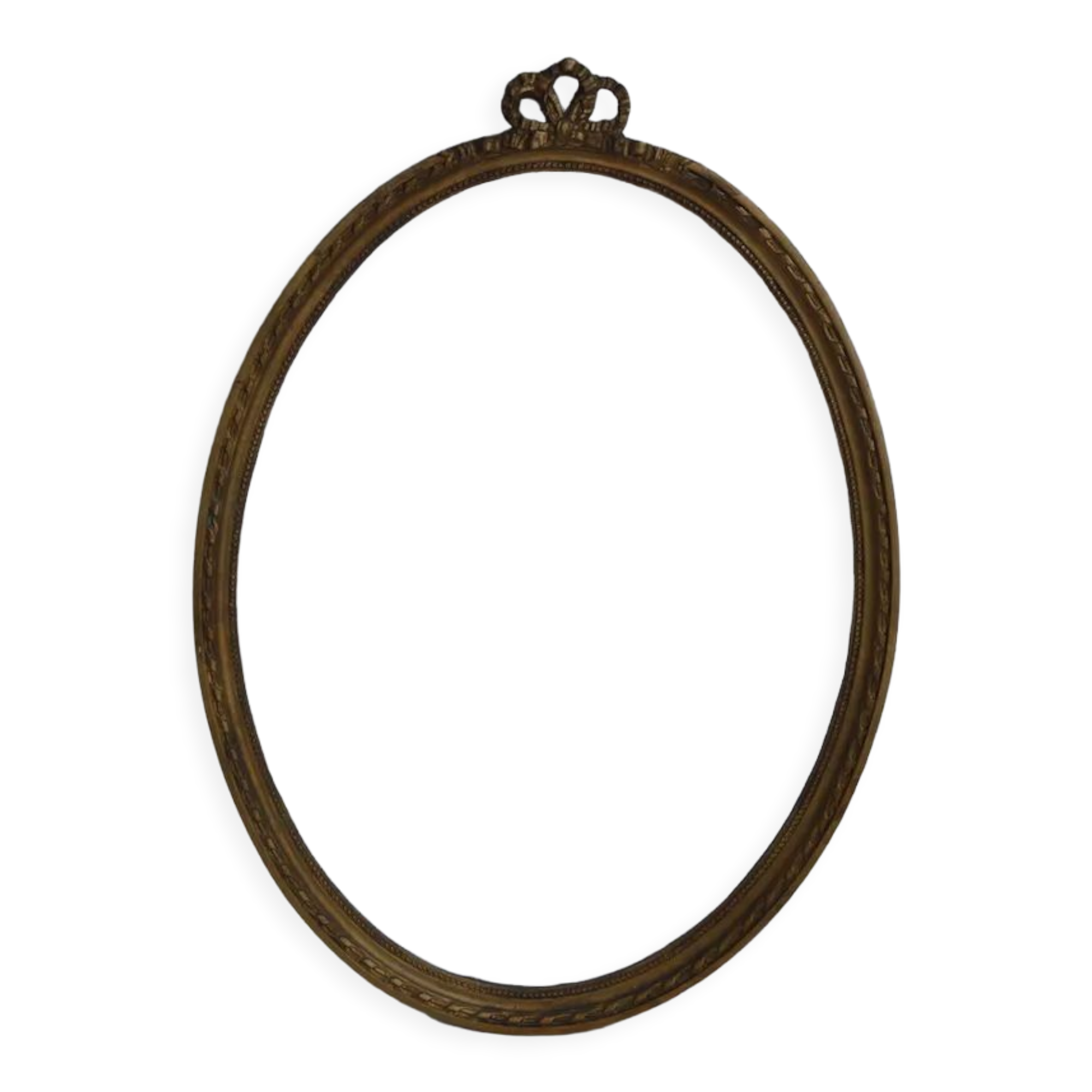 Golden baroque frame H 45cm