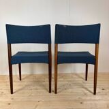 Set of six vintage chairs, Willy Schou Andersen, Denmark 1960s