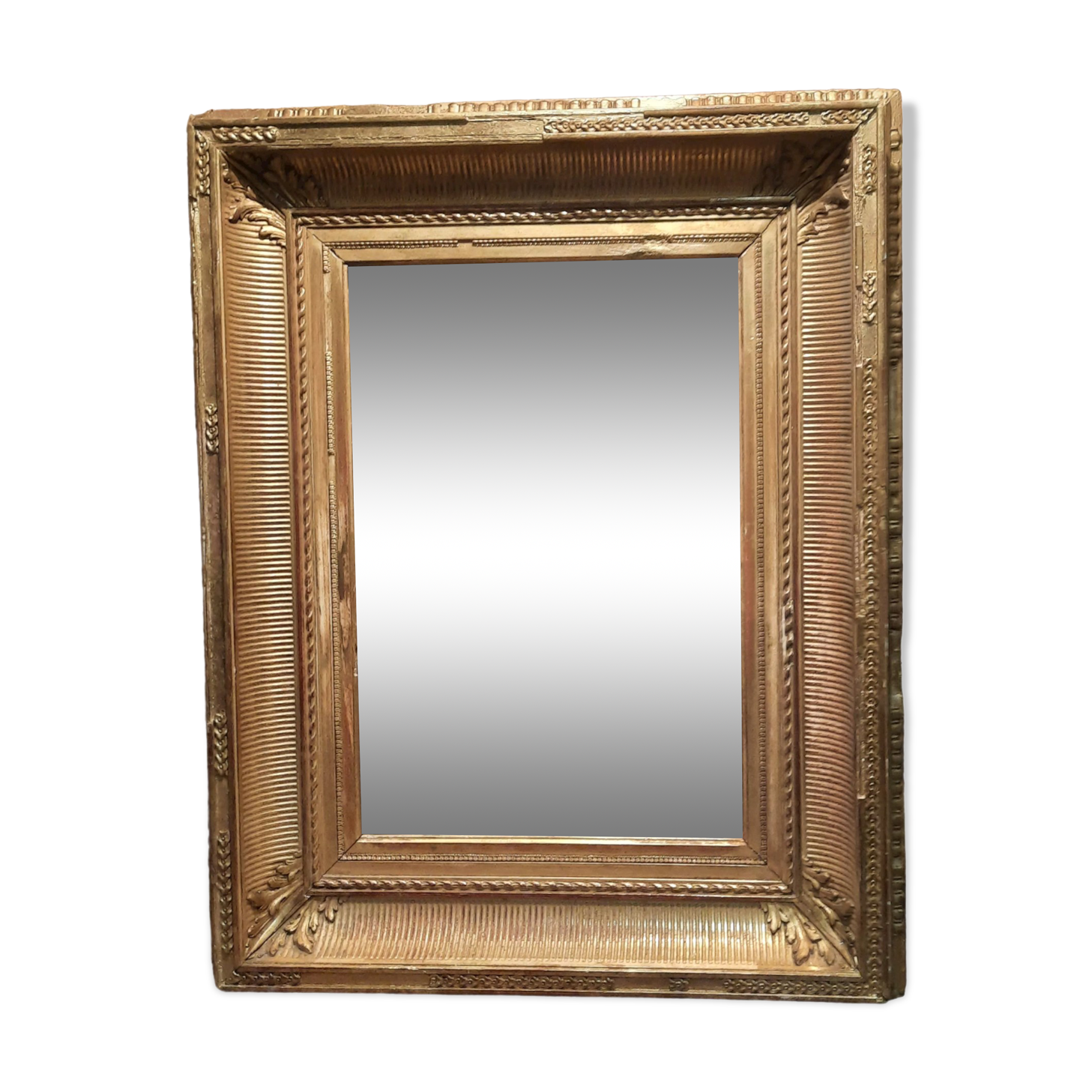 Gilded wood mirror 59x76cm
