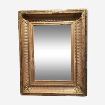 Gilded wood mirror 59x76cm