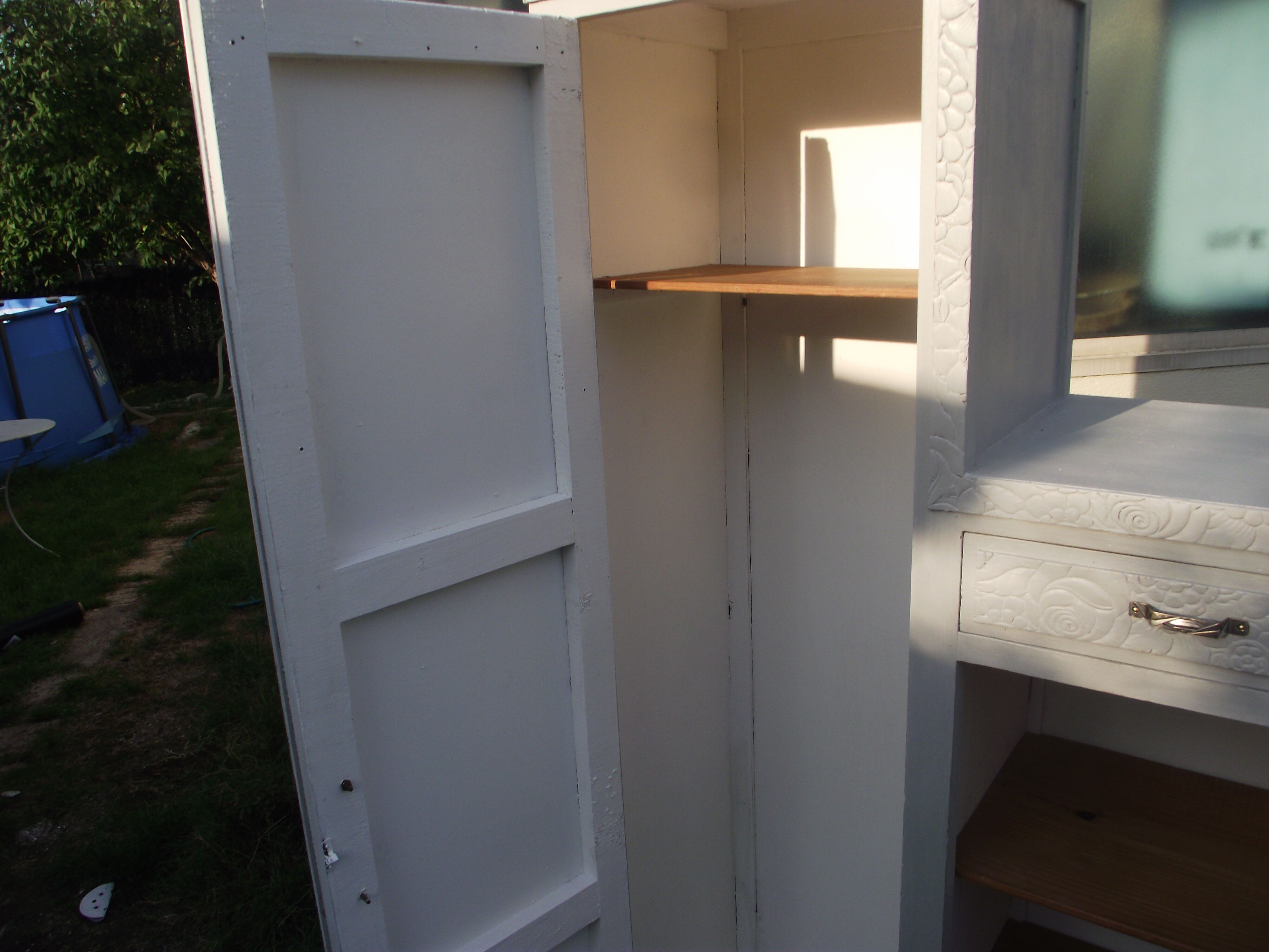 Parisian Art Deco asymmetrical wardrobe