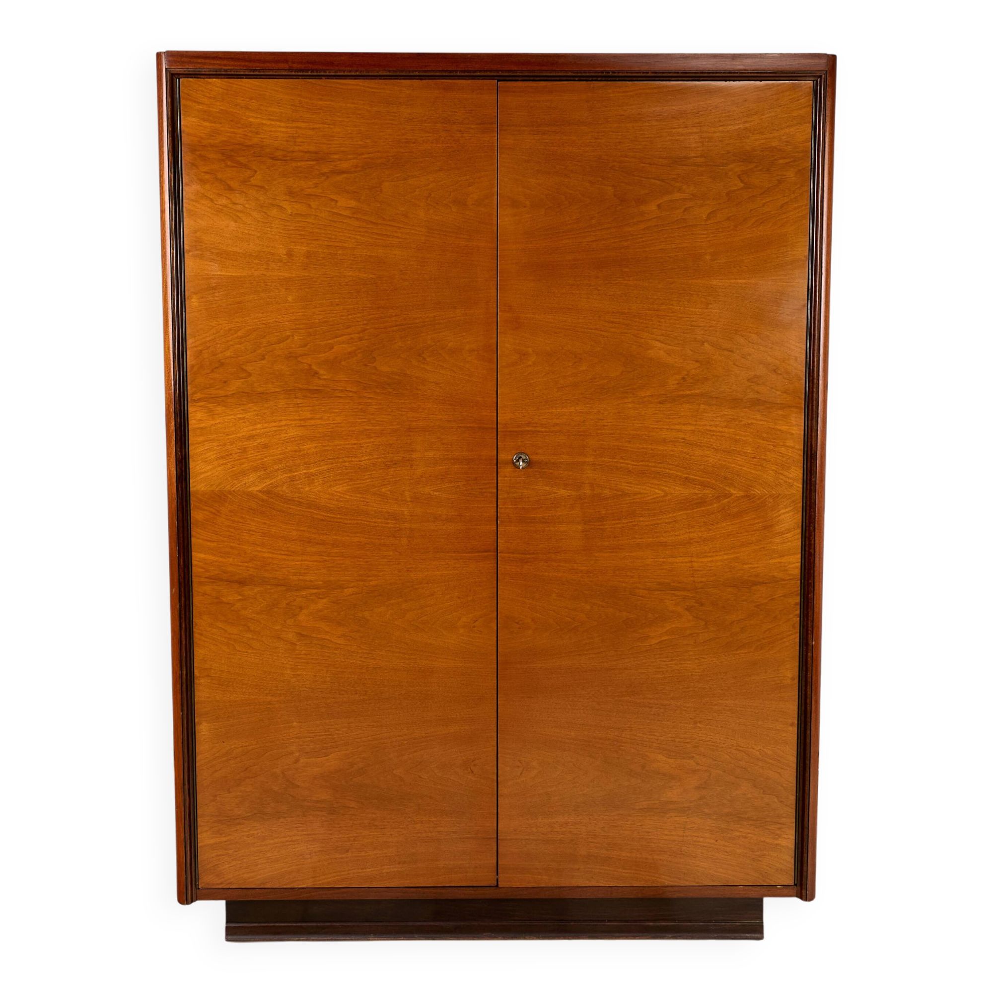Art Deco Wardrobe, Český Nábytek, 1960, Czechoslovakia