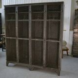 Old patinated Ghent locker room from the 1930s