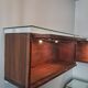 vitrine - coffre en bois et verre