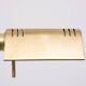 Brass Swing Arm Library floor lamp Holtkoetter Germany 1980s