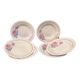 Flowered plates