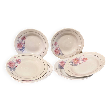 Flowered plates