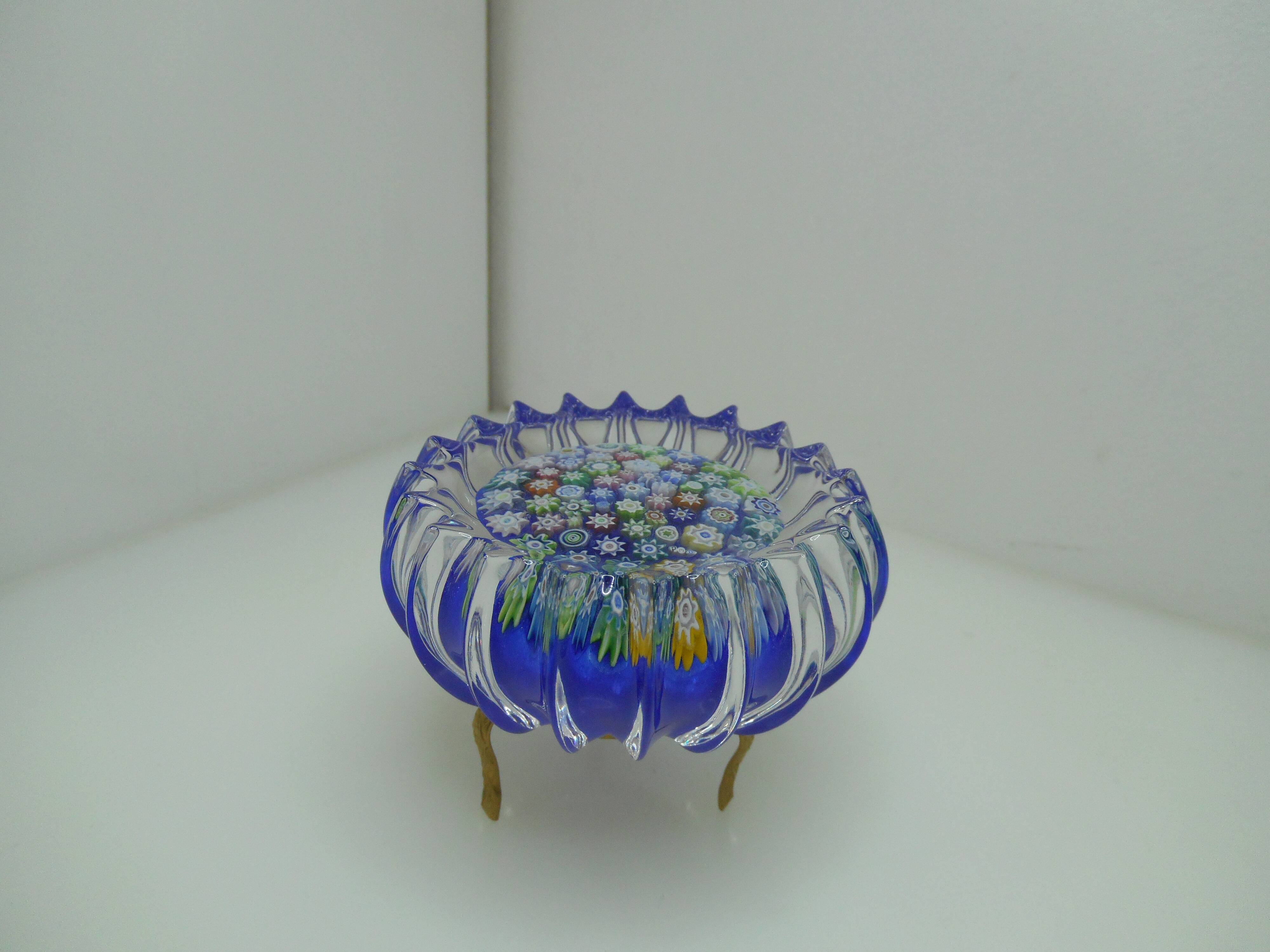 Peter McDougall millefiori paper press signed