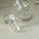 Glass or crystal ewer decanter