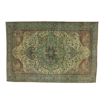 Anatolian handmade vintage rug 303 cm x 200 cm