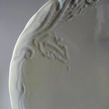 Large vintage/antique white Limoges fine porcelain pie dish