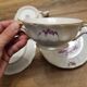 Tea cups, Limoges porcelain breakfast by Bernardaud.