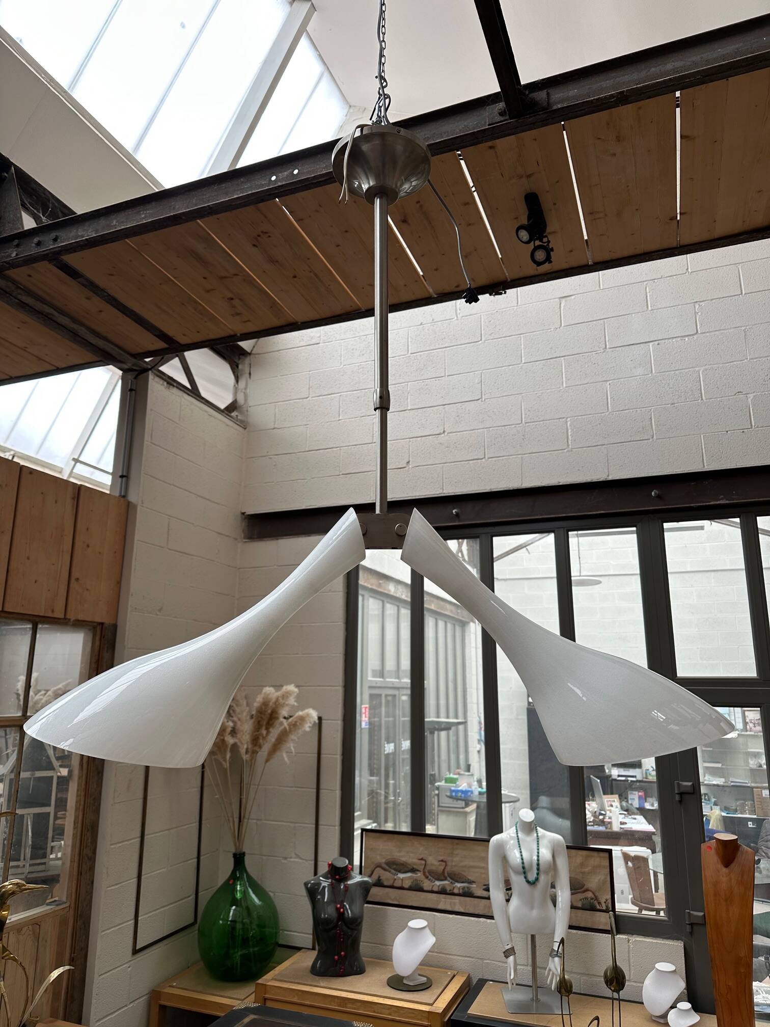 Murano glass paste light fixture