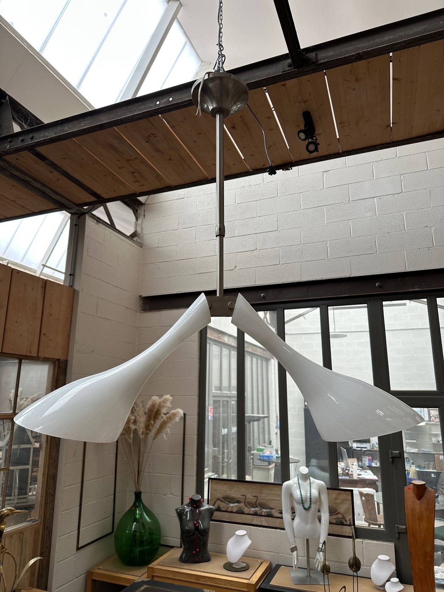 Murano glass paste light fixture