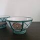 Pair of bowls or dishes Robert Picault Vallauris