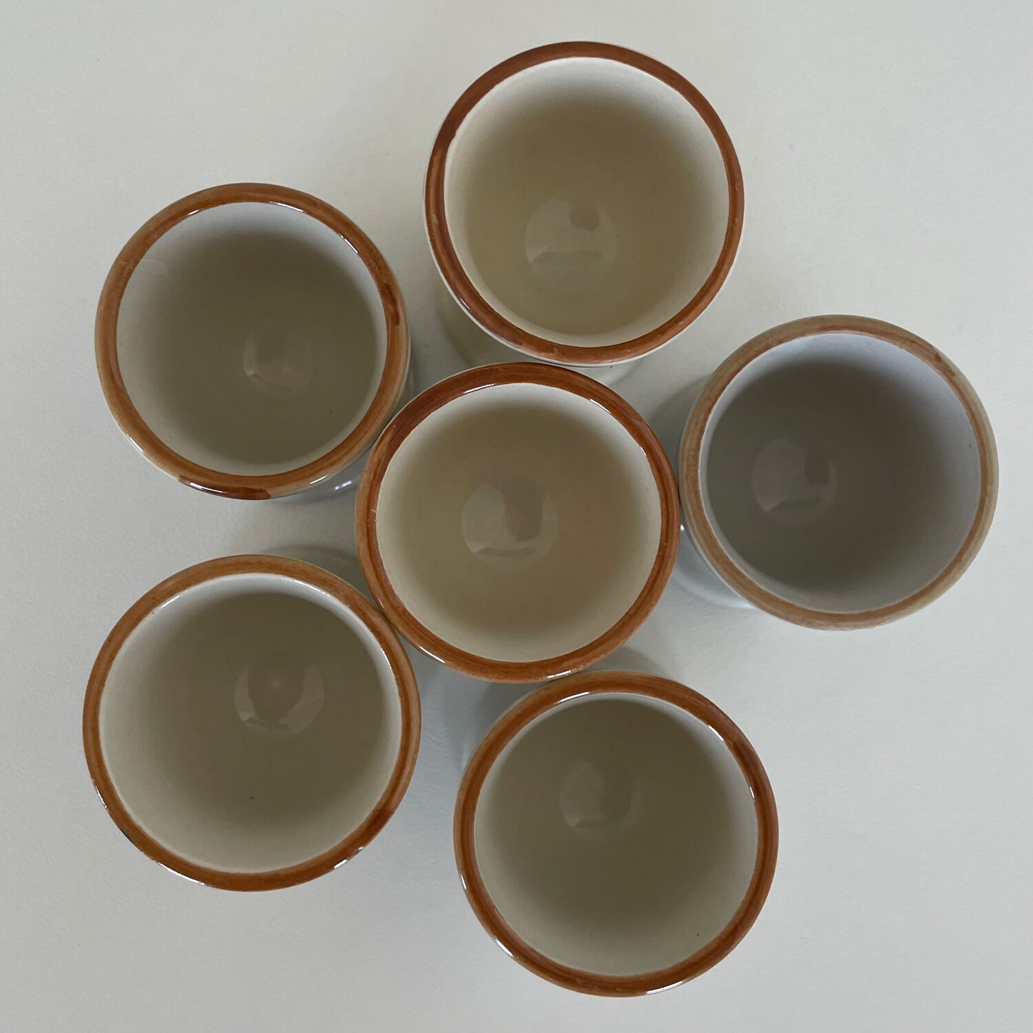 Lot de 6 coquetiers