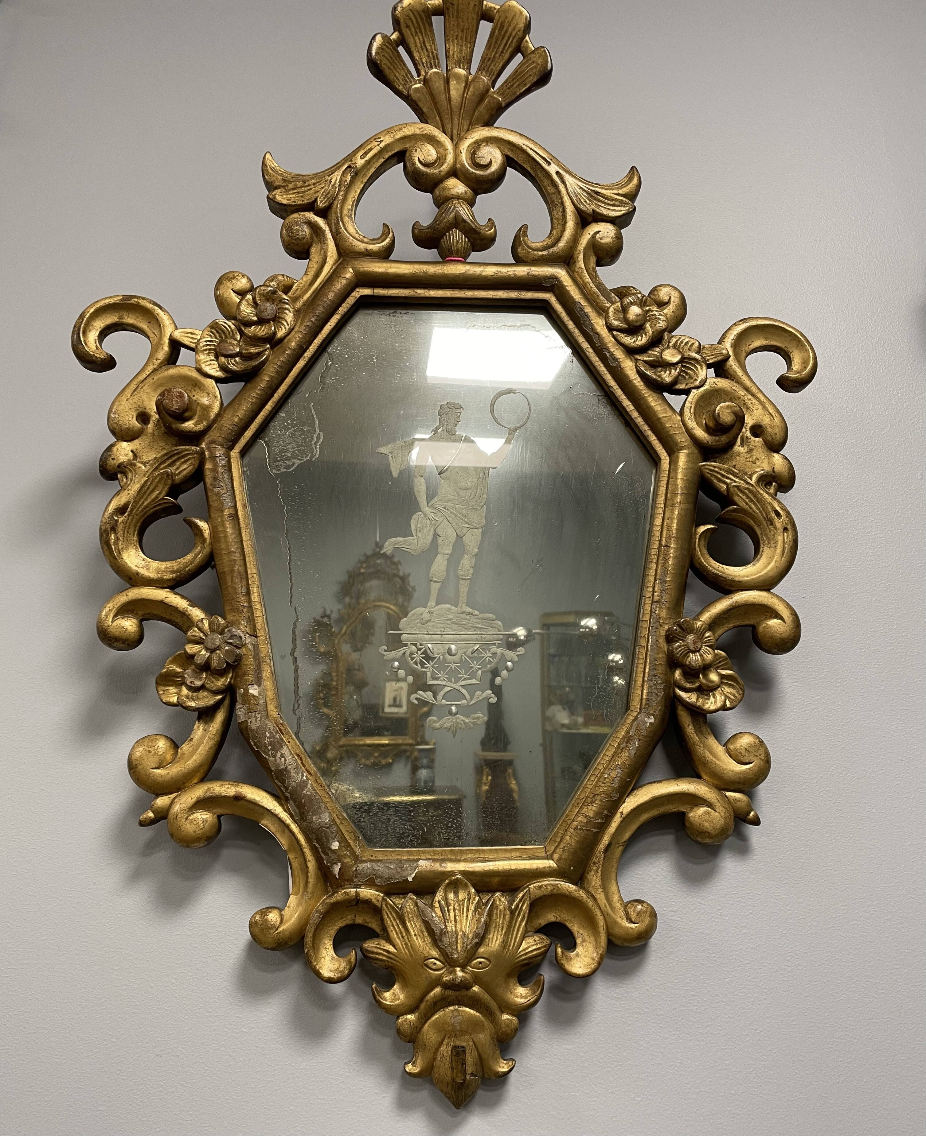 Pair of Italian mirrors