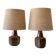 Paire de lampes de table Søholm