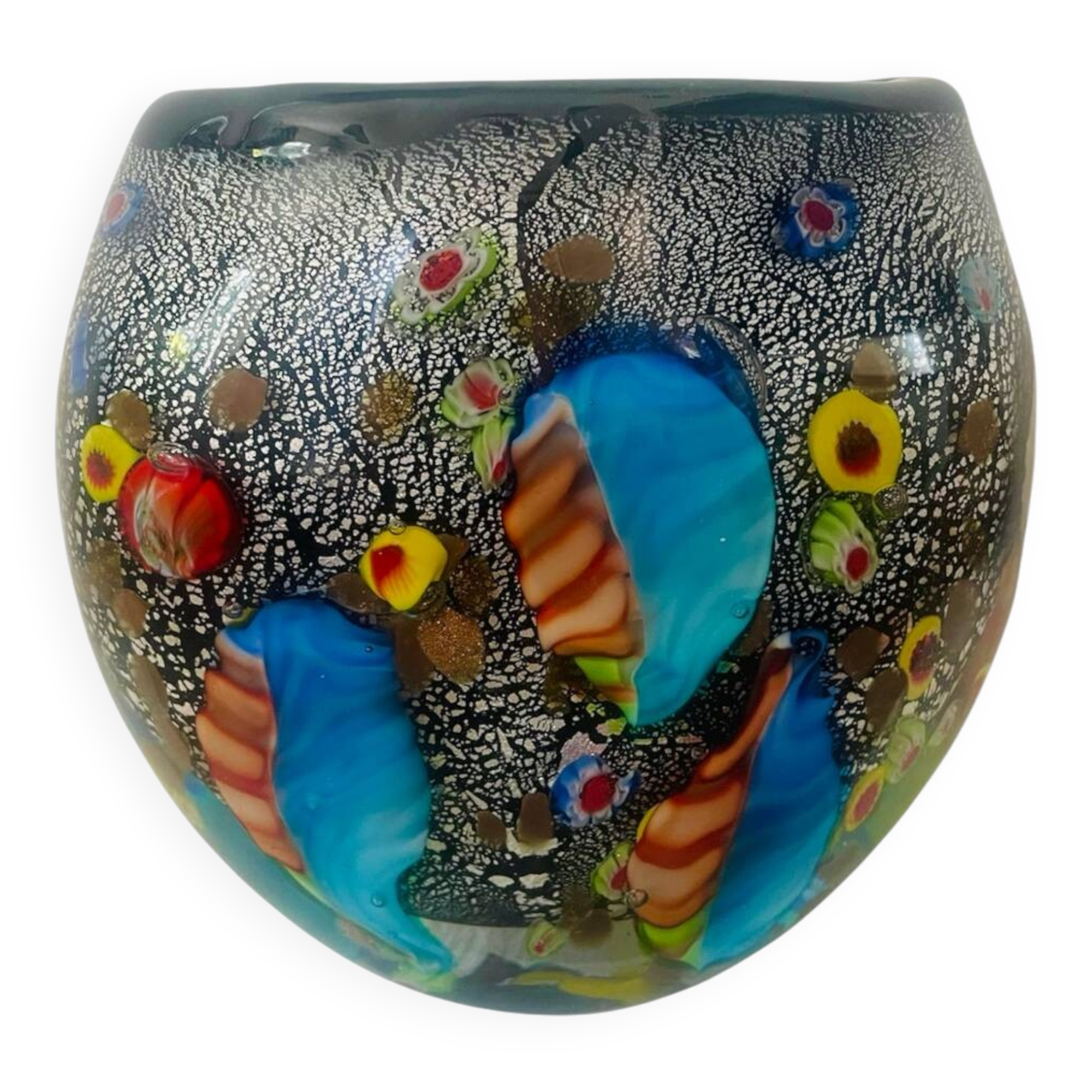 Murano millefiori vase circa 1950