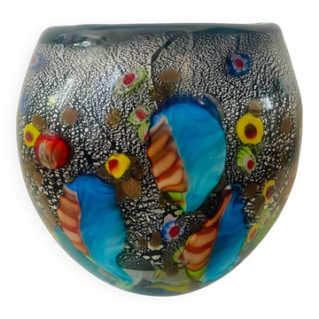 Murano millefiori vase circa 1950