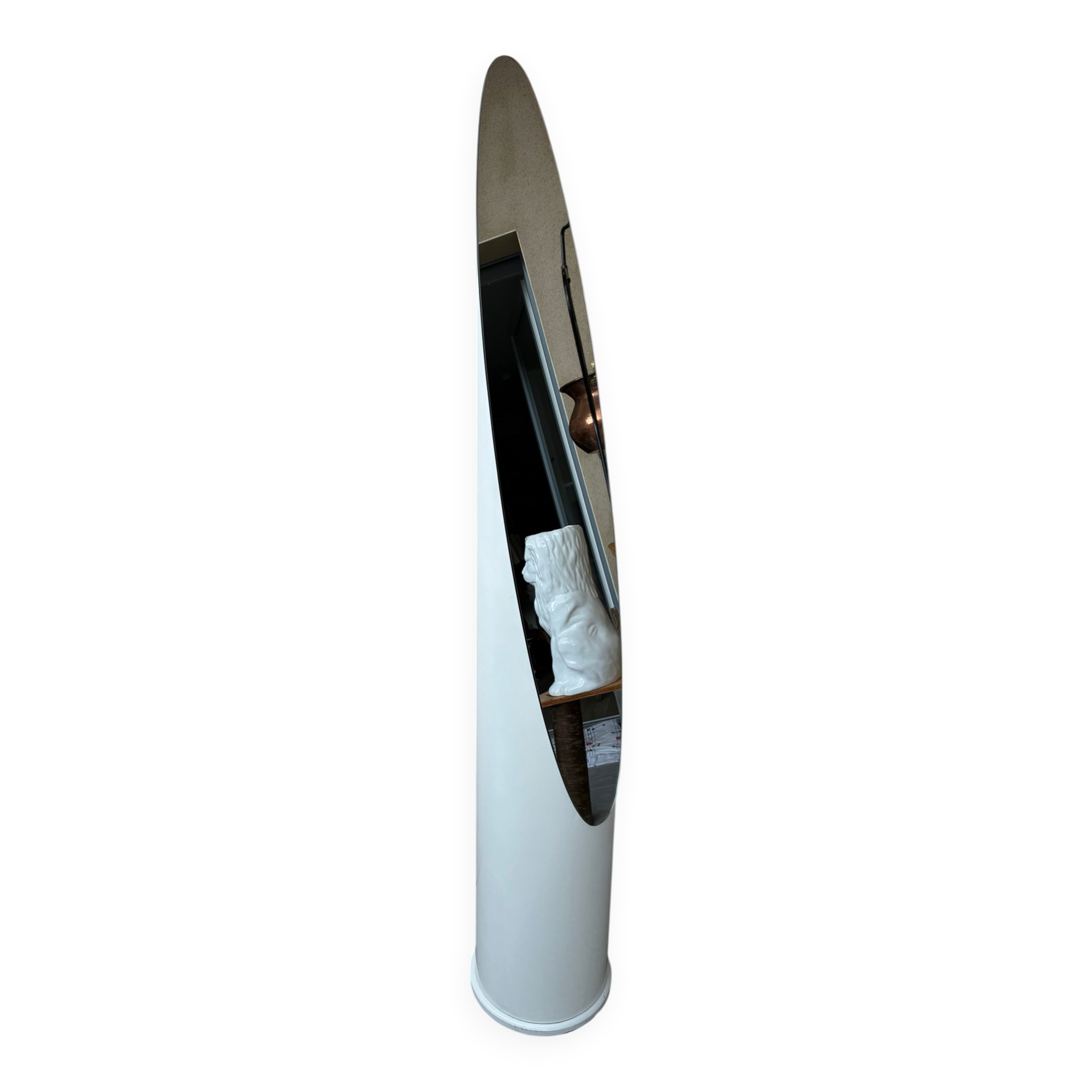Vintage lipstick floor mirror