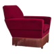 1970s, Danish armchair by Ryesberg Møbler, original condition, velour fabric.