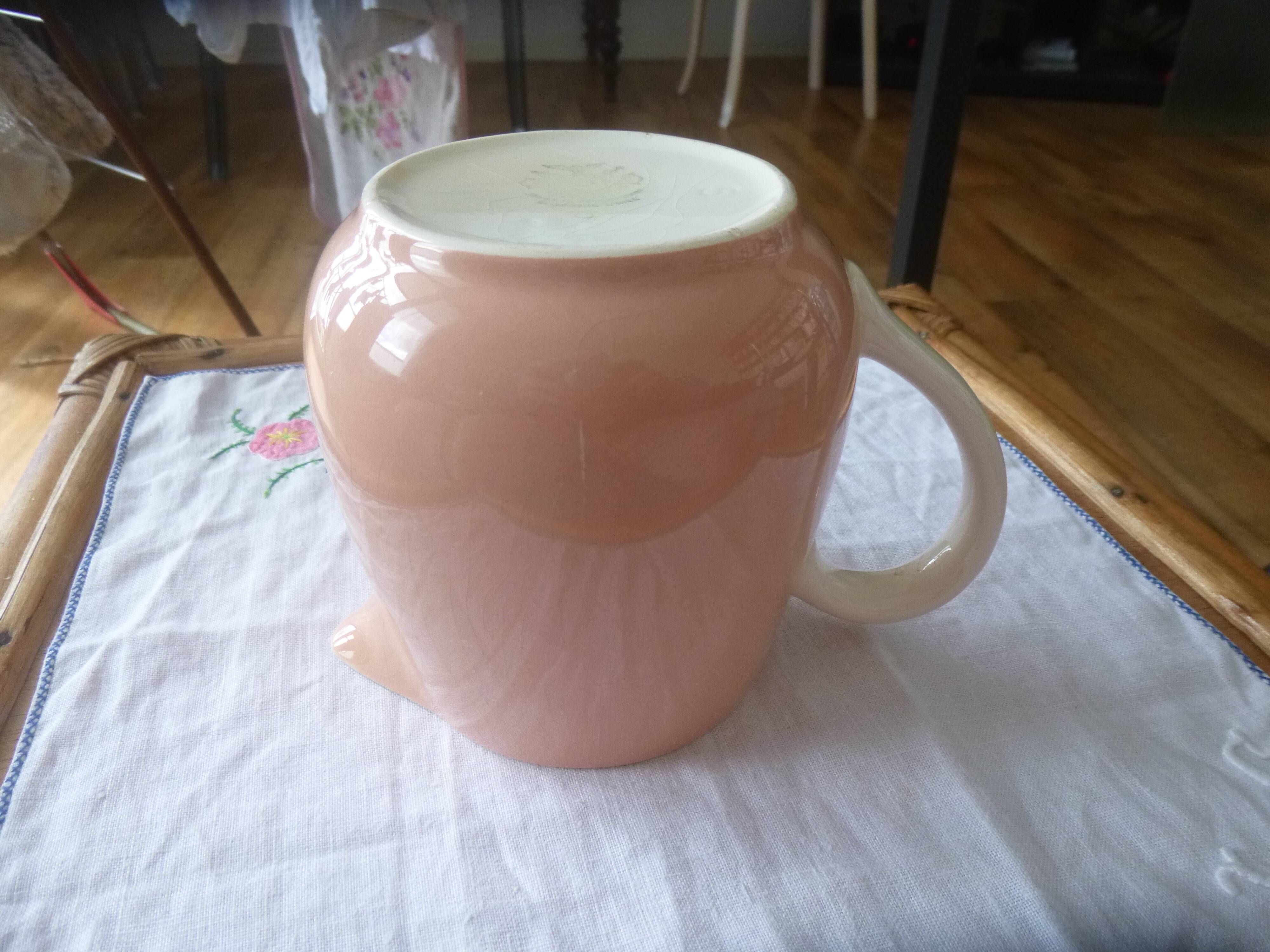 Pink milk jug villeroy & Boch 1950