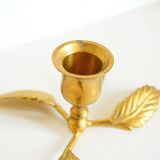 Pair of brass candlesticks