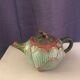 Cloisonnée tea in the shape of lotus flower