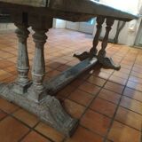 19th century patinated monastery table