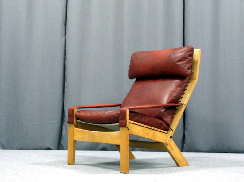 Leather armchair 1960