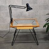 German Anglepoise articulated lamp Ledu style restored 1960