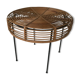 Rattan coffee table circa 1950