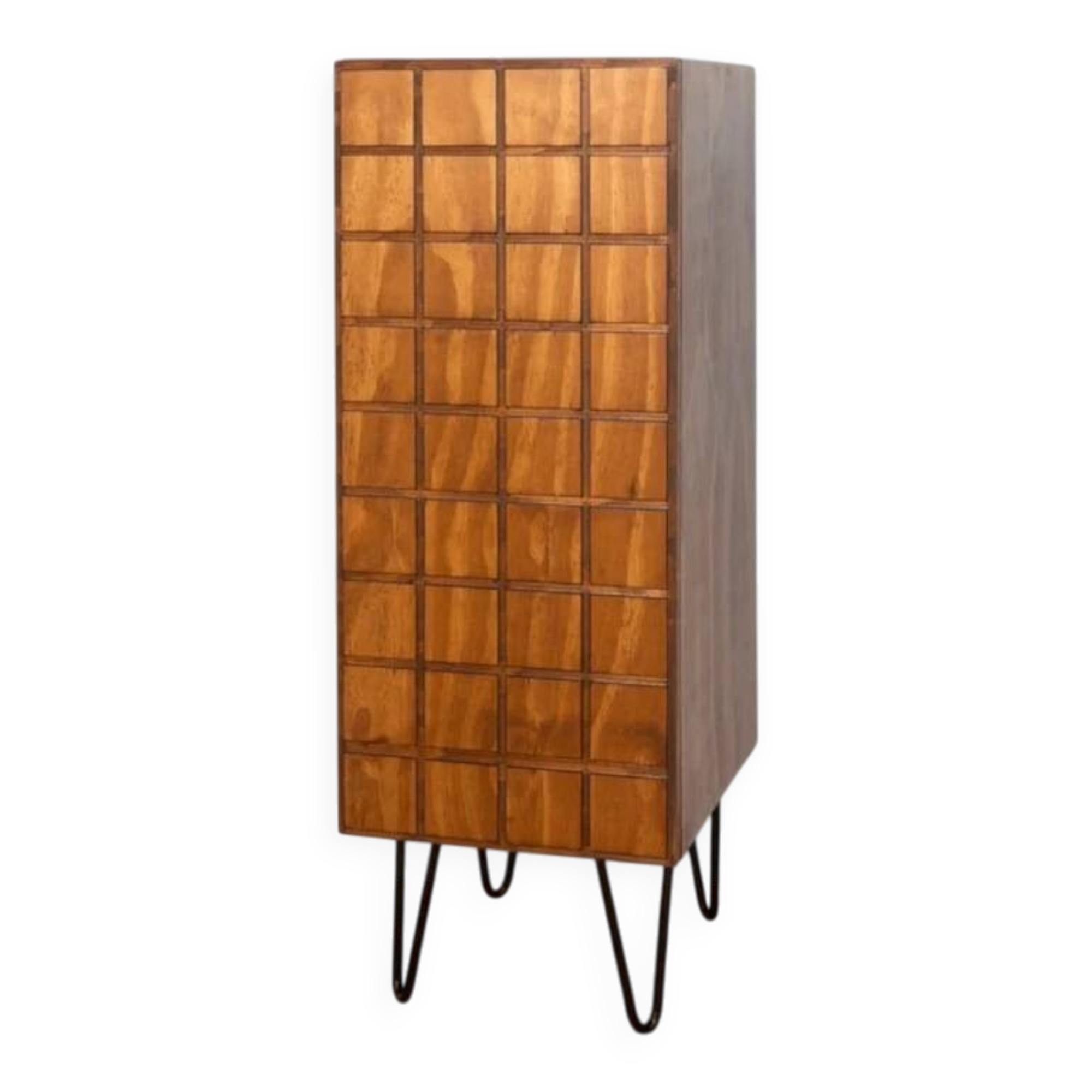 Commode / meuble contemporain artisanal en bois massif – fabrication allemande