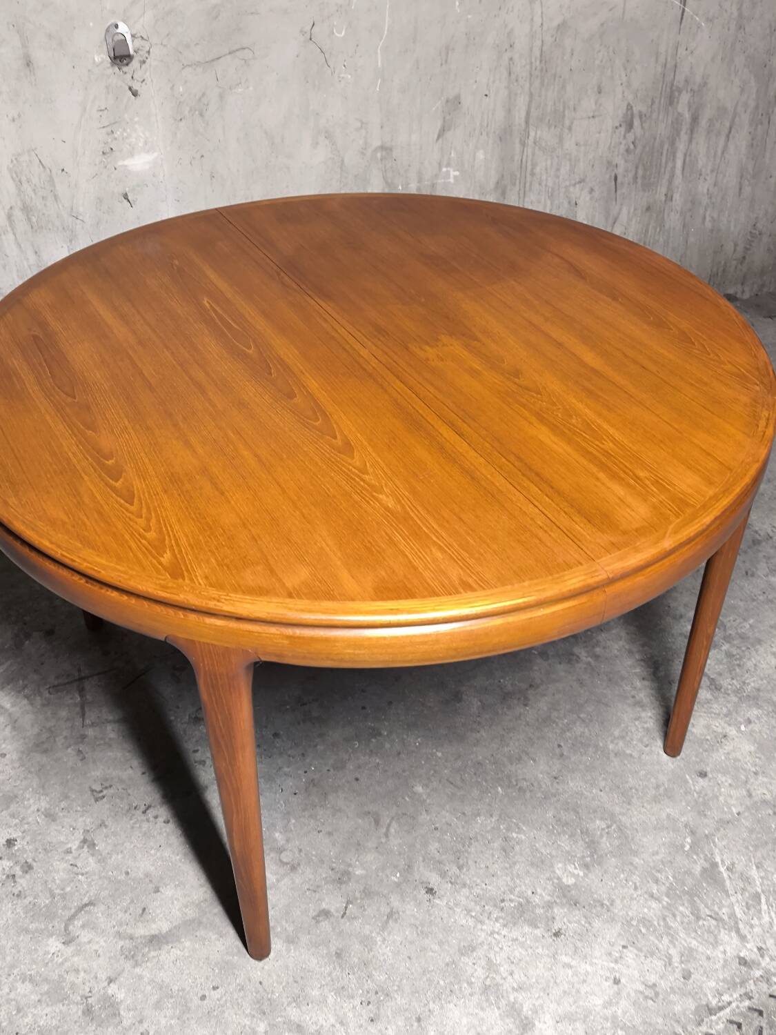 Vintage teak Scandinavian table by Johannes Andersen from the 1960s.
