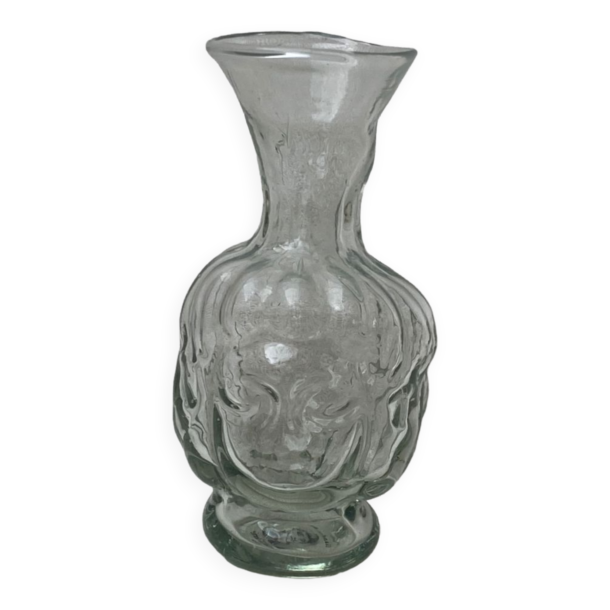 Blown glass vase