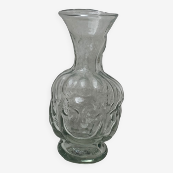 Vase en verre soufflé