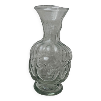 Blown glass vase