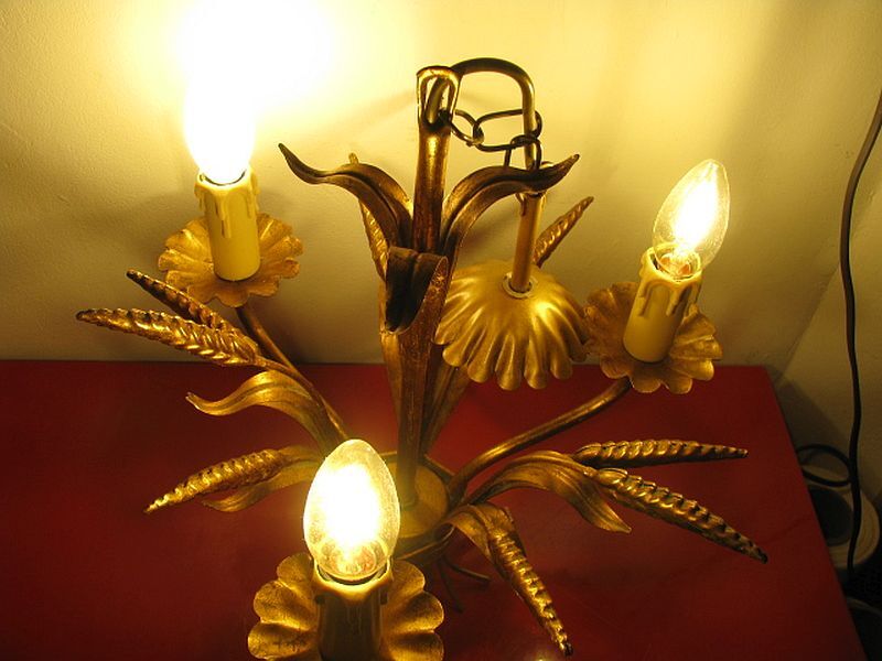 Lustre par Hans Kögl Allemagne années 60