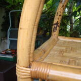 Ancient bamboo shelf