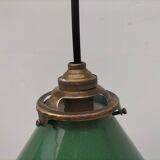 Suspension cone enamelled sheet metal