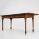Rustic Farmhouse Table in Oak, France, 1850s