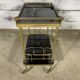 Vintage rolling service trolley