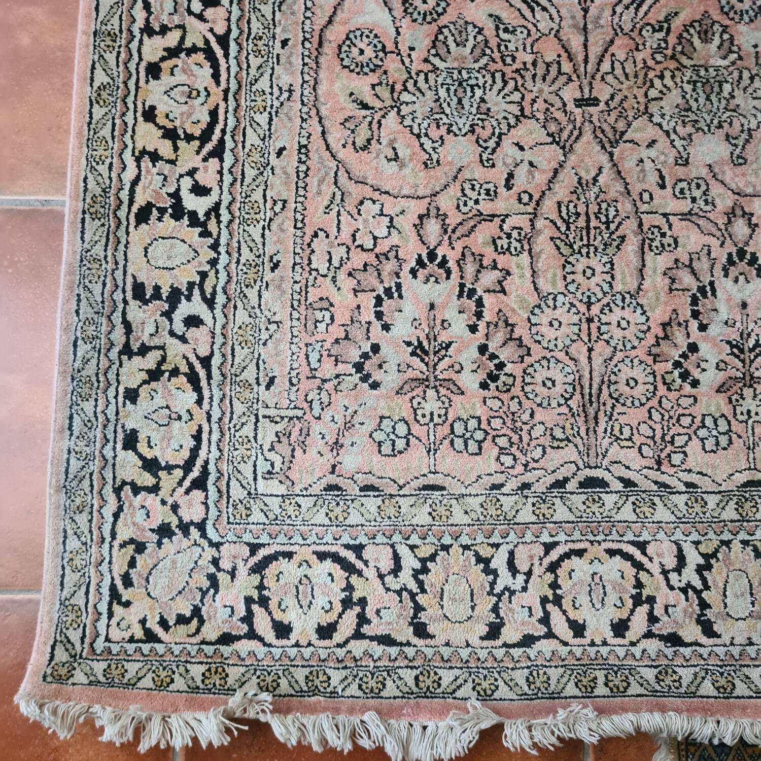 Antique handmade Persian carpet