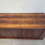 Large modernist rosewood sideboard, Scandinavian design, 1970s vintage