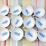 6 Royal Boch handle bowls