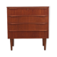Teak chest of drawers, Danish design, 1970s, made in Denmark
