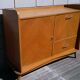 1950 blond oak buffet