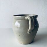 Antique glazed terracotta jug