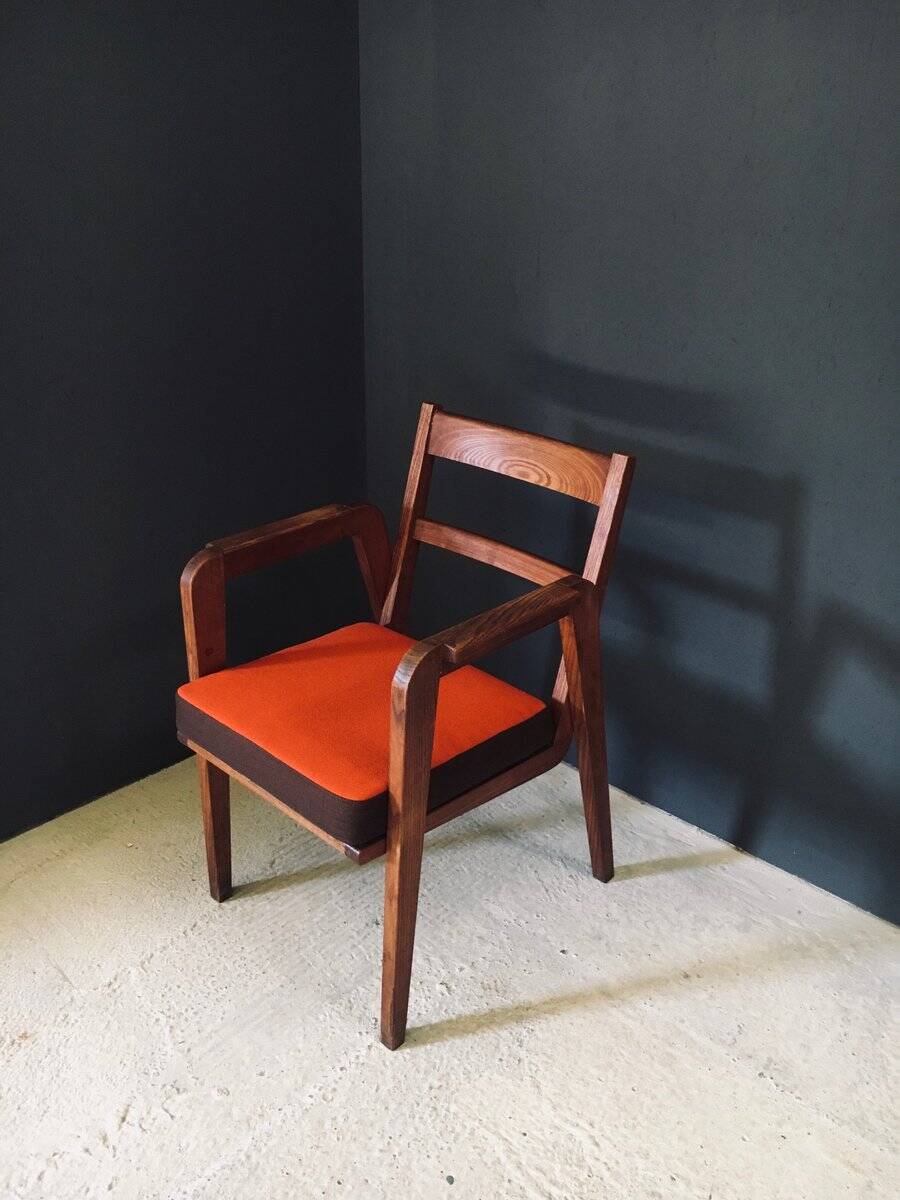 Modernist Armchair, France, 1940s